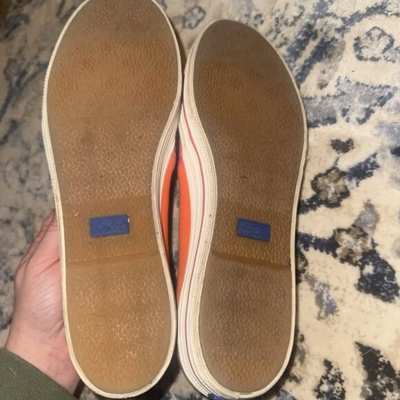 Kate Spade Ked Orange and Pink Loafers Size 10 - Picture 9 of 9